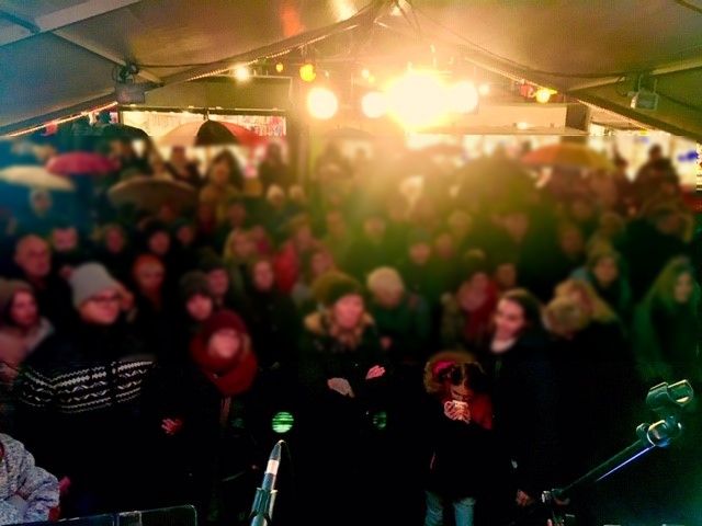 Definitely Soul Musik Eröffnung Schwabinger Weihnachtsmarkt 2018