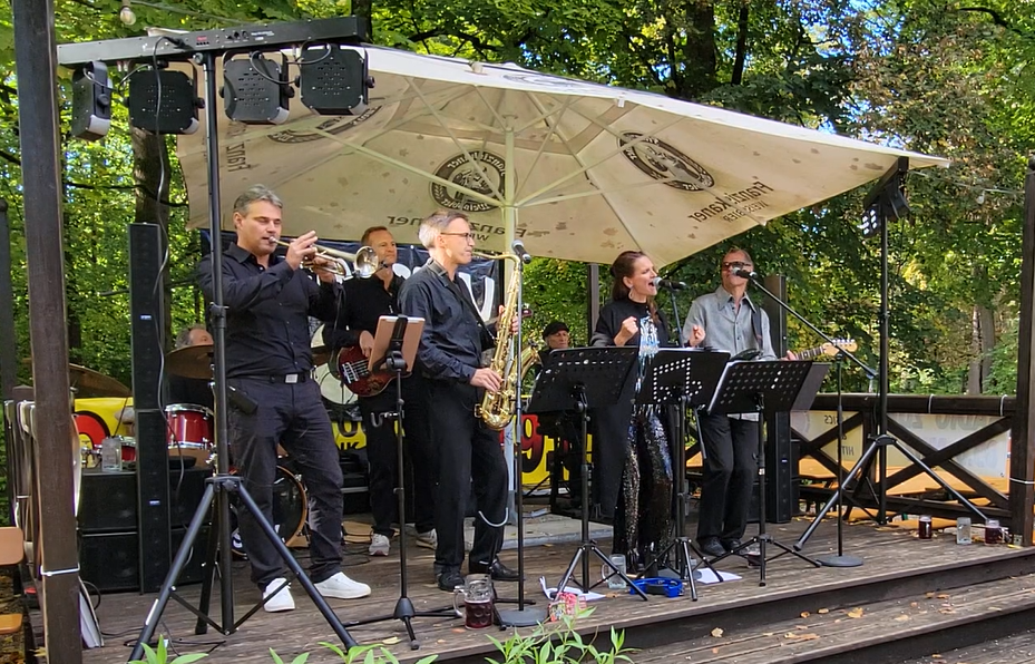 Definitely Soul, Live Musik, artymusik Auftritt bei 40. Geburtstagsfest Radio 2DAY im Flaucher Biergarten