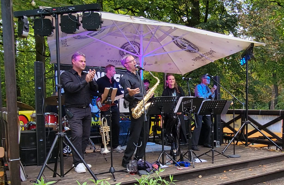 Definitely Soul, Live Musik, artymusik Auftritt bei 40. Geburtstagsfest Radio 2DAY im Flaucher Biergarten