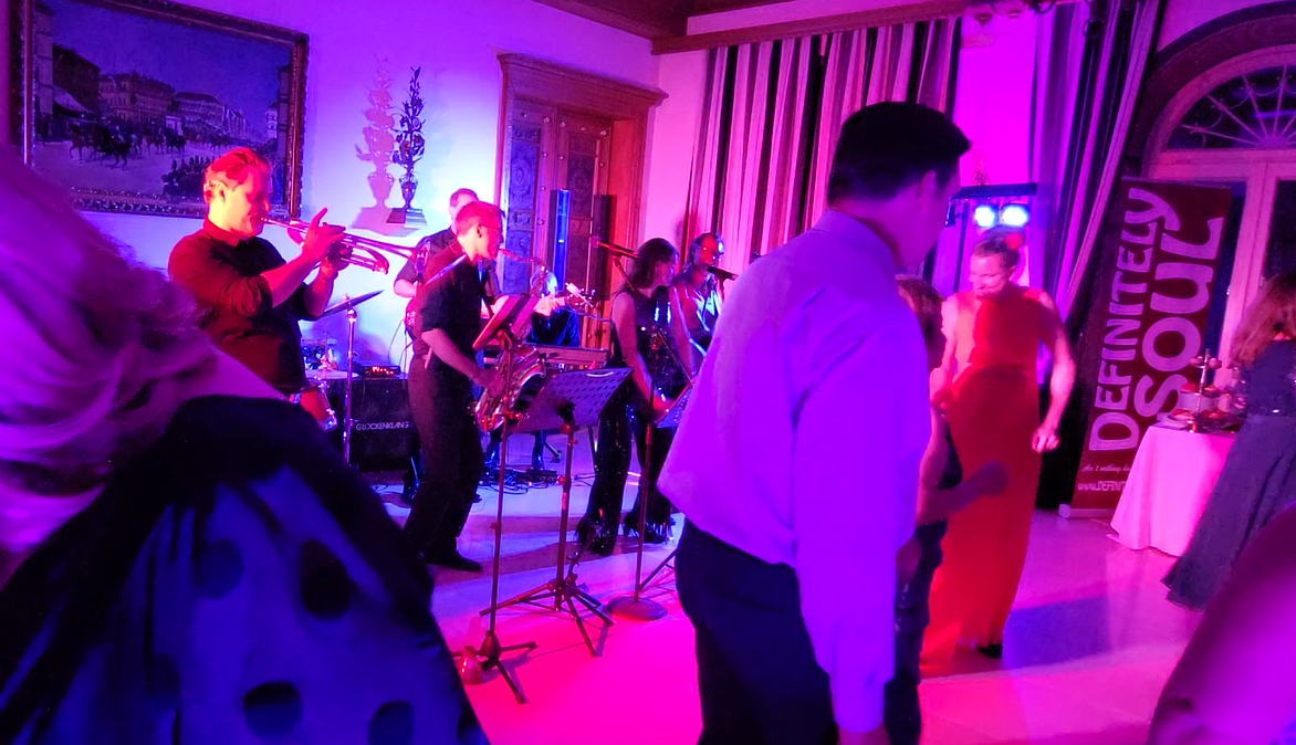 Definitely Soul, Live Musik, Partymusik Auftritt Hochzeit Schloss Höhenried