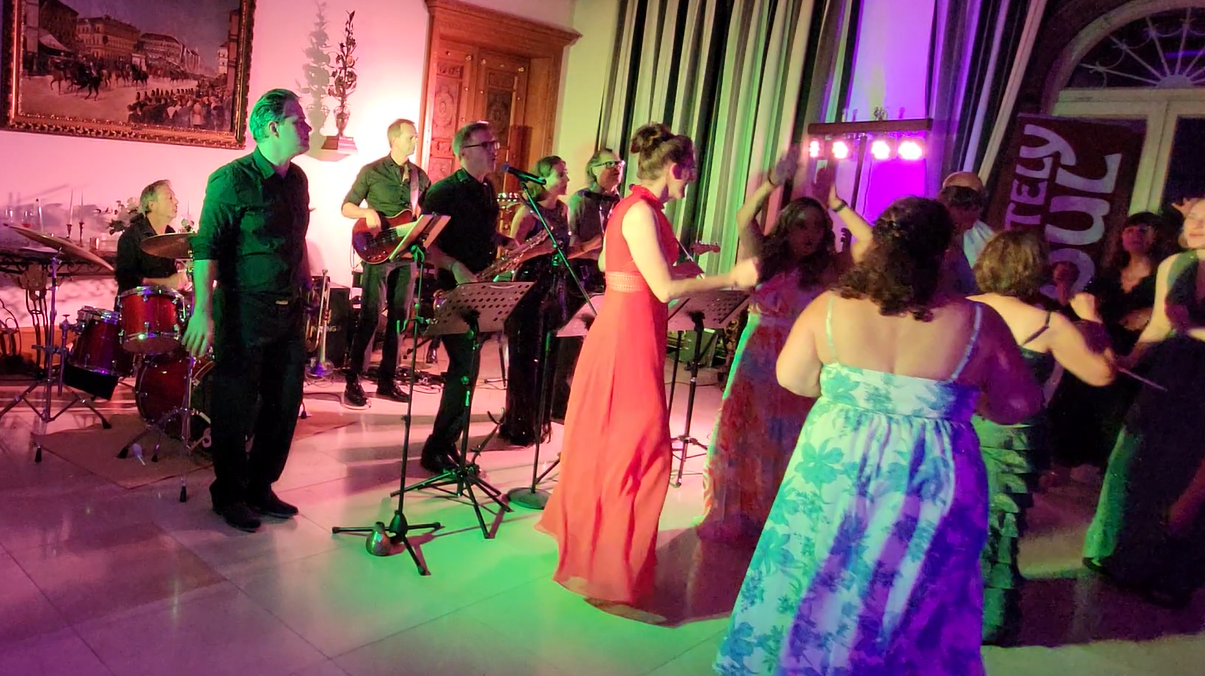 Definitely Soul, Live Musik, Partymusik Auftritt Hochzeit Schloss Höhenried